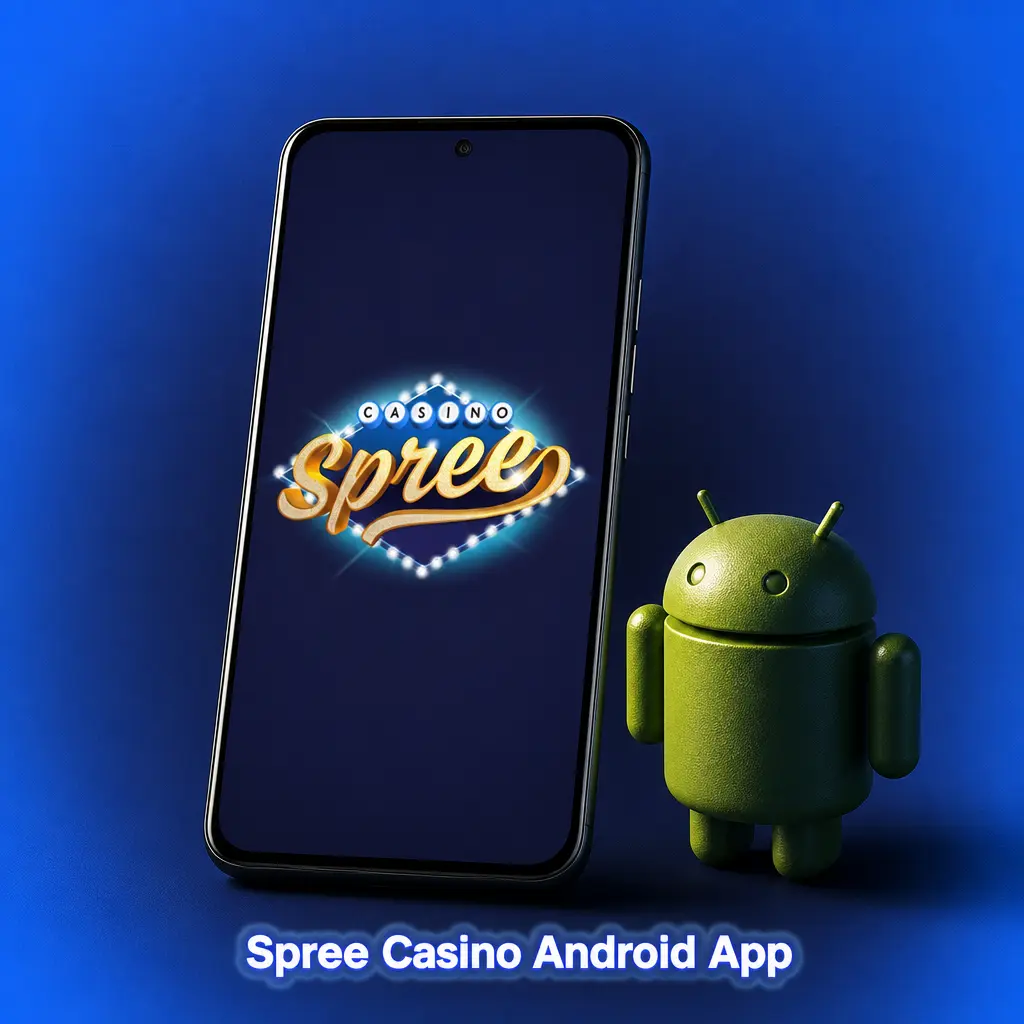 Spree Casino Android app icon showing free casino and sportsbook access on mobile devices