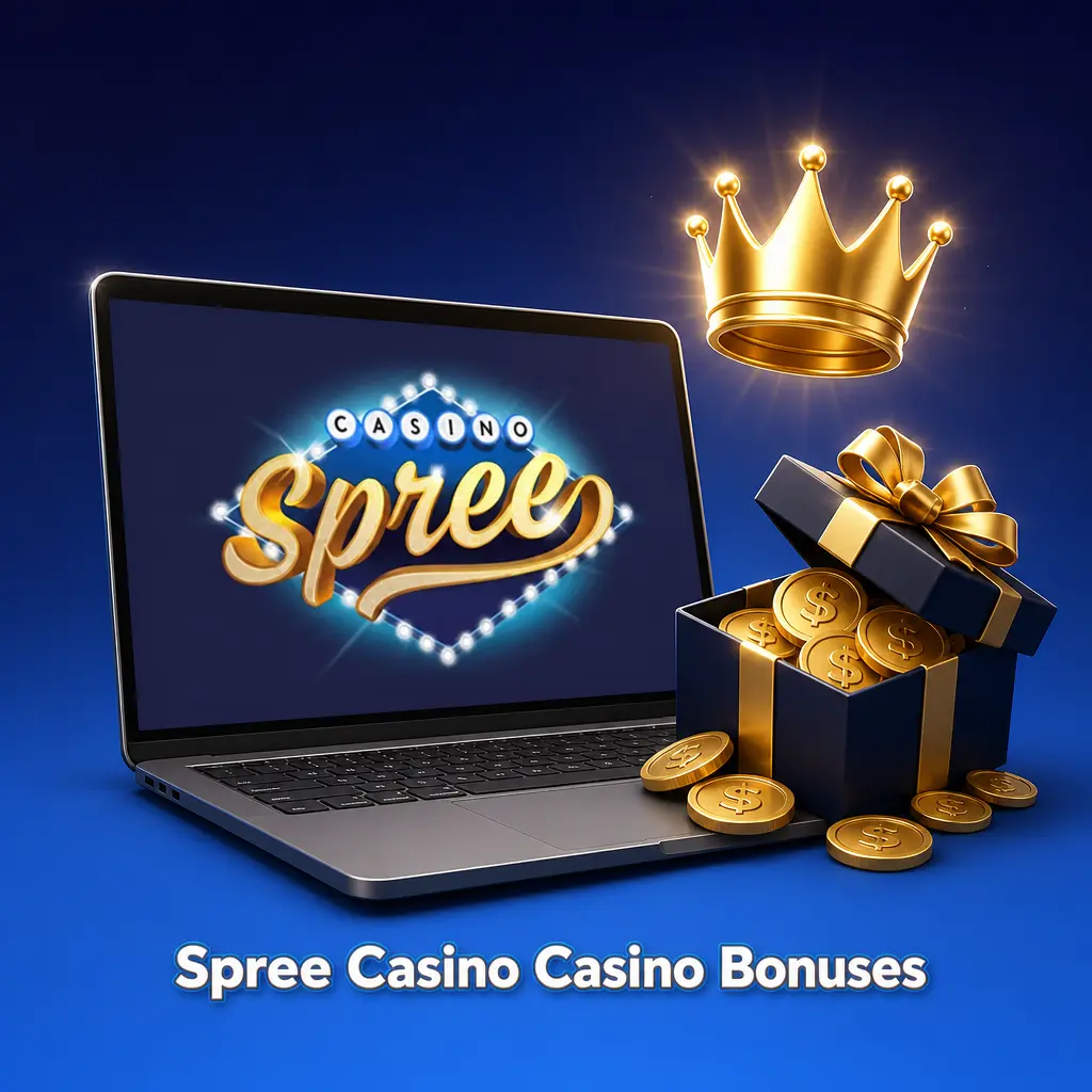 Spree Casino bonuses: daily login rewards, weekend GC top-ups, level-up XP prizes, and referral coin bonuses