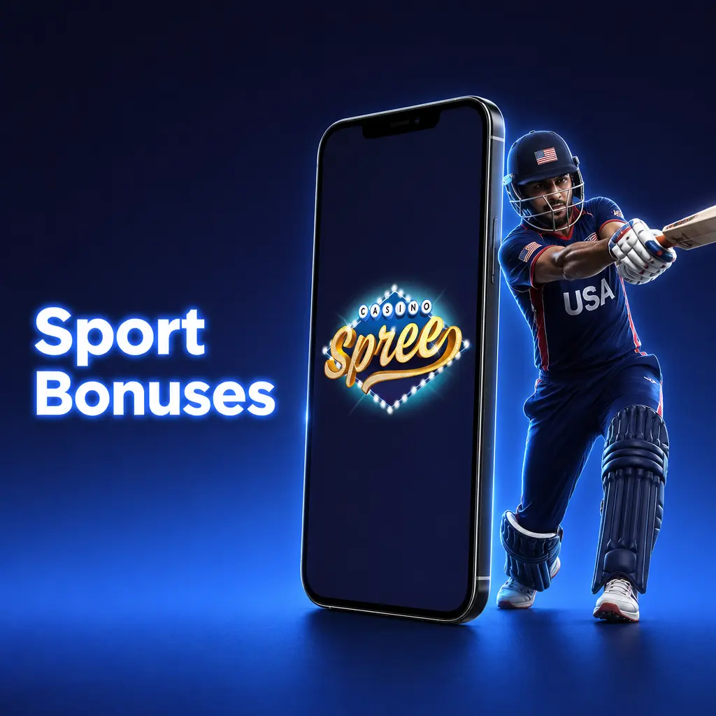 Spree Casino Sport Bonuses: NFL, NBA, MLB pick'em contests, bracket challenges, and UFC free spins using Sweeps Coins.